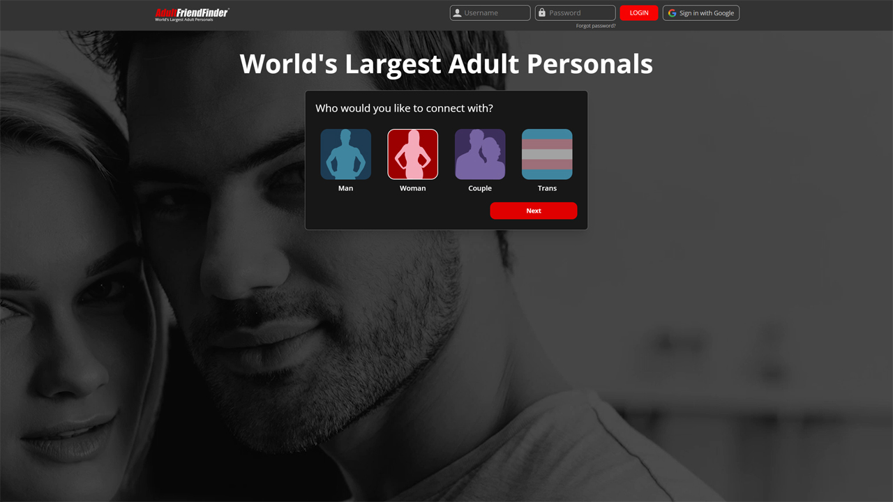 Podgląd AdultFriendFinder