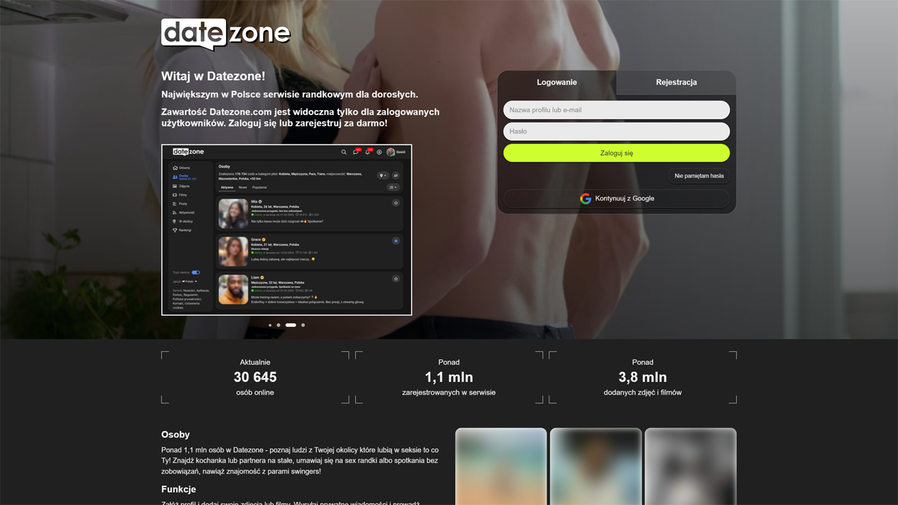 Podgląd Datezone