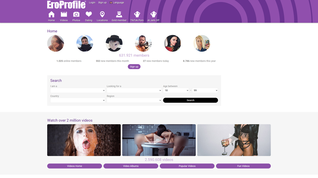 Podgląd EroProfile