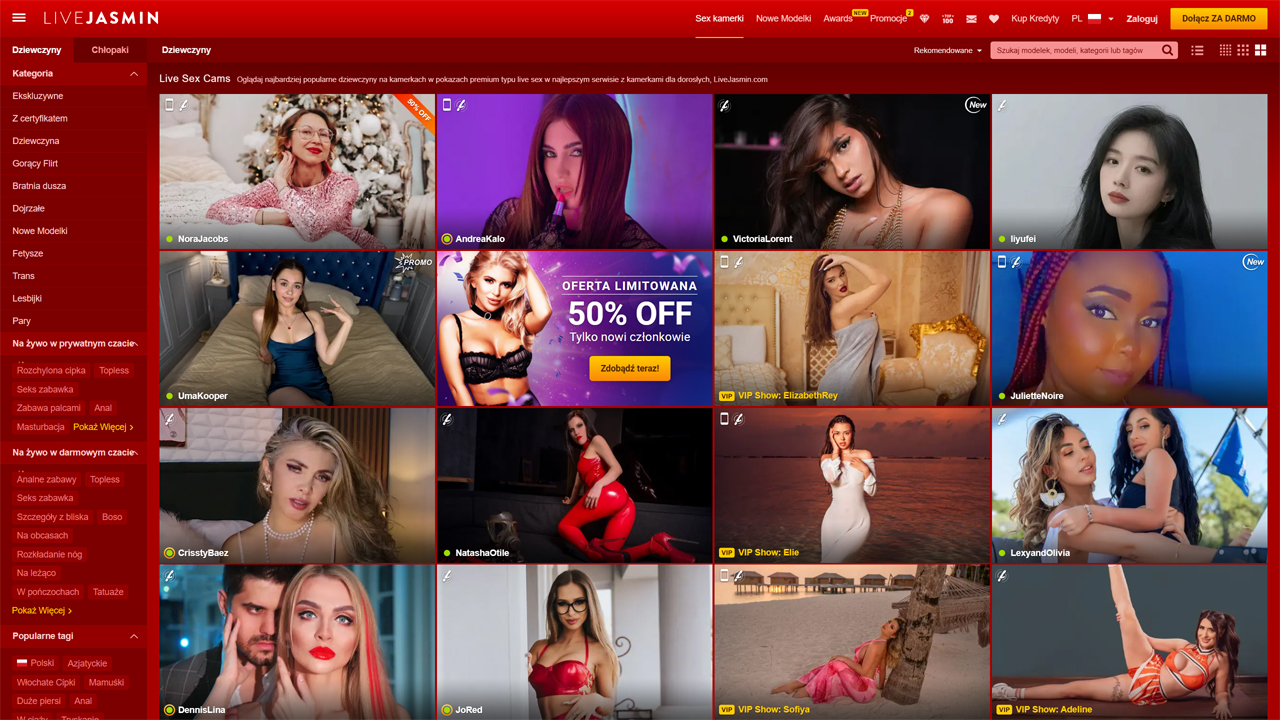 Podgląd LiveJasmin